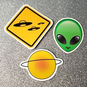 10/$10 SPACE waterproof Sticker